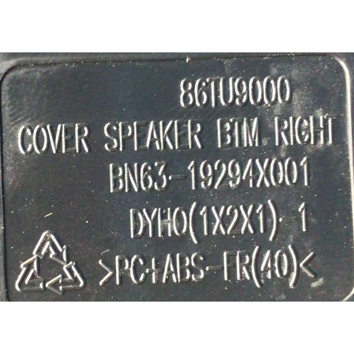 KIT DE BOCINA PARA TV SAMSUNG ( 2 PZ ) NUMERO DE PARTE BN96-51909A / BN63-19292X / BN63-19295X / BN9651919A / 51909A / 86TU9000 / 6Ω 10W / A82C09SV18 / PANEL CY-BT085HGHV3H / MODELO UN85TU700DFXZA DA05 - Imagen 2